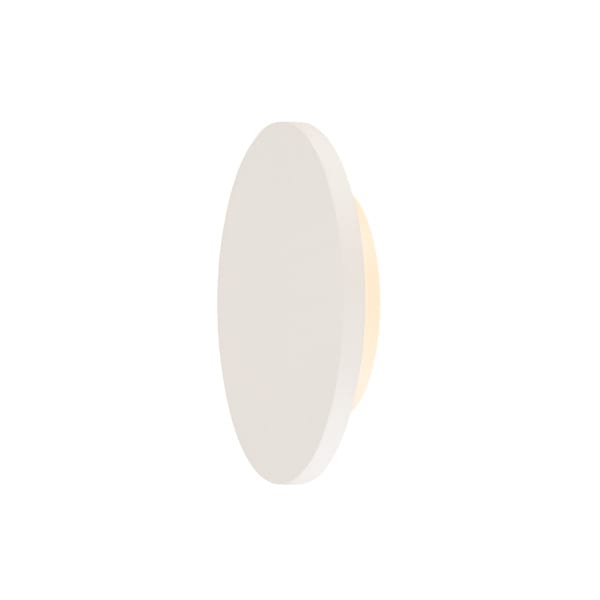 SLV - PLASTRA, Wandleuchte, LED, 3000K, rund, weisser Gips, Ø 26cm