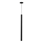 SLV - HELIA 30, Pendelleuchte, LED, 3000K, rund, schwarz, flache Rosette zum Einbau, 7,5W