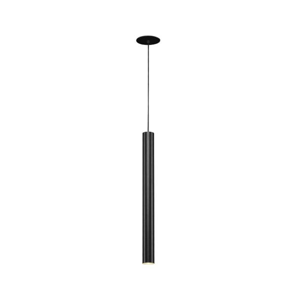 SLV - HELIA 40, Pendelleuchte, LED, 3000K, rund, schwarz, flache Rosette, 9W