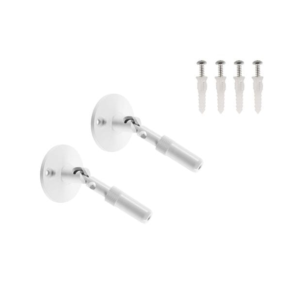 SLV - WANDHALTER, für TENSEO Niedervolt-Seilsystem, lang, weiss, 2 Stück