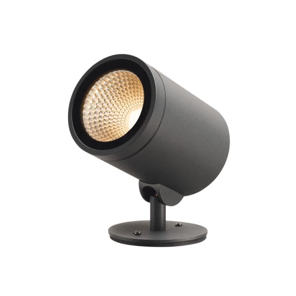 SLV - HELIA, Outdoor Wege- und Standleuchte, LED, 3000K, rund, anthrazit, 15W, zur Spiessleuchte umrüstbar