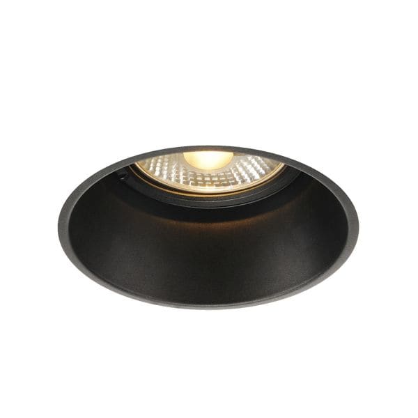 SLV - HORN-T Einbauleuchte, QPAR111, mattschwarz, GU10, max. 50W
