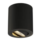 SLV - TRILEDO ROUND CL Aufbaudown- light, mattschwarz, LED, 6W, 38°, 3000K, inkl. Treiber