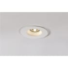 SLV - PLASTRA Downlight, GU10, rund, weisser Gips