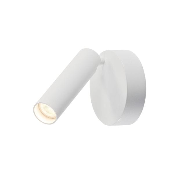 SLV - KARPO 30 Single Spot, Wand- u. Deckenleuchte, rund, weiss, 7,5W LED, 3000K
