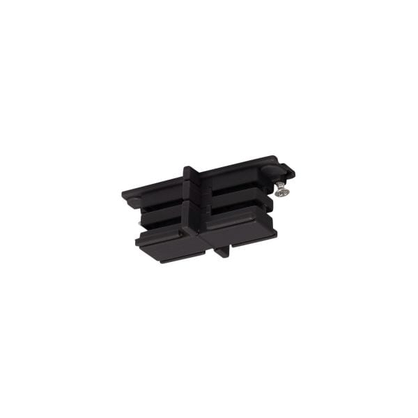 SLV - Mini-Verbinder für S-TRACK 3P.-Schiene, isoliert schwarz