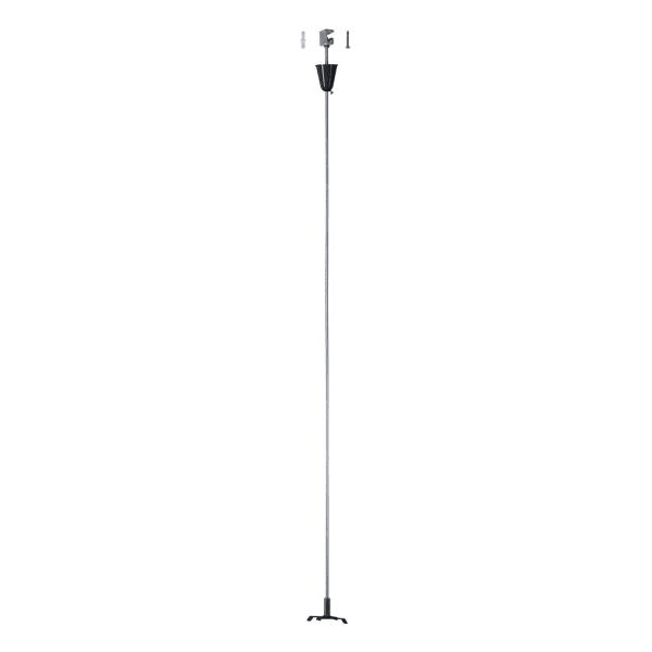 SLV - Pendelabhängung für S-TRACK 3P.-Schiene, schwarz, 100cm