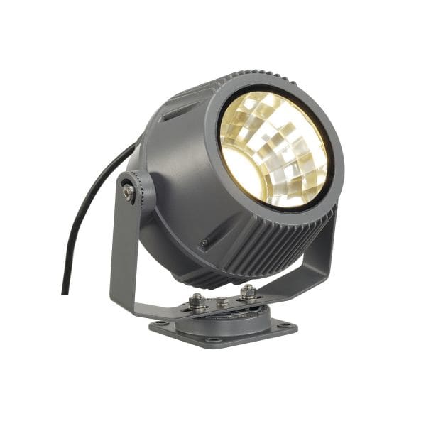 SLV - FLAC BEAM LED Strahler, steingrau, mit Philips DLM ES Modul 1800lm, 3000K