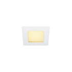 SLV - FRAME BASIC, LED Set, Down- light, mattweiss, 6W, 3000K, inkl. Treiber