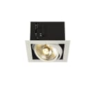 SLV - KADUX 1 ES111 Downlight, eckig, mattweiss, max. 75W