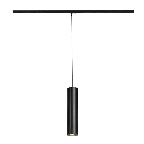 SLV - ENOLA_B Pendelleuchte, PD-1, mattschwarz, GU10, max. 50W, inkl. 1P.-Adapter