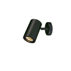 SLV - ENOLA_B Wand- und Decken- leuchte single, mattschwarz, GU10, max. 50W