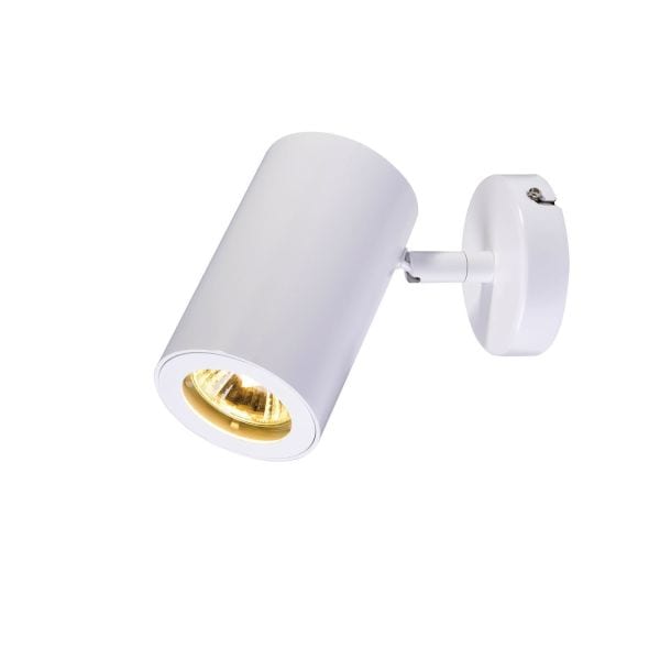 SLV - ENOLA_B Wand- und Decken- leuchte single, weiss, GU10, max. 50W