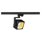 SLV - EURO CUBE Spot, schwarz, 60°, 3000K, CRI90, inkl. 3P.-Adapter
