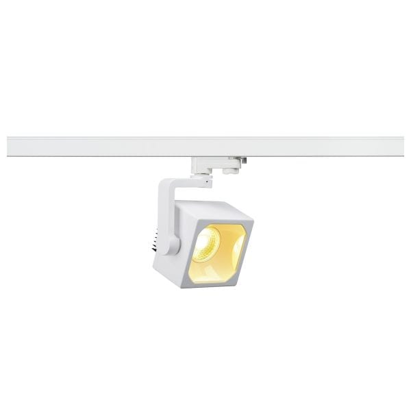 SLV - EURO CUBE Spot,weiss, 60°, 3000K, CRI90, inkl. 3P.-Adapter