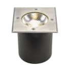 SLV - ROCCI Bodeneinbauleuchte, eckig, Edelstahl 316, LED