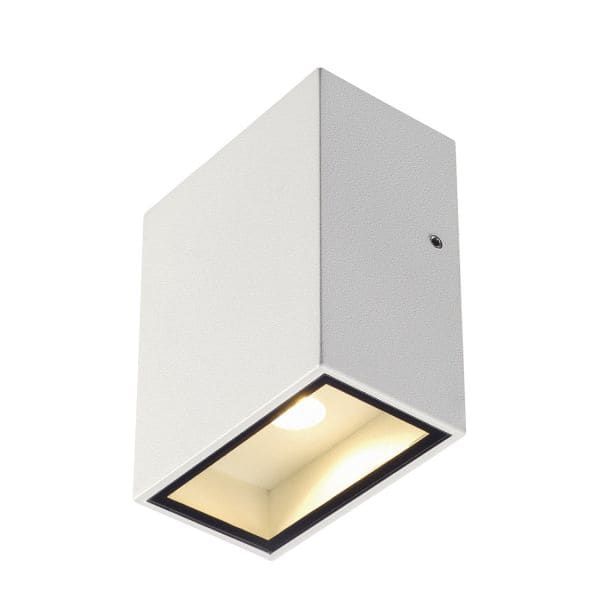 SLV - QUAD XL 1 Wandleuchte, eckig, weiss, LED, 1x3,2W, 3000K,