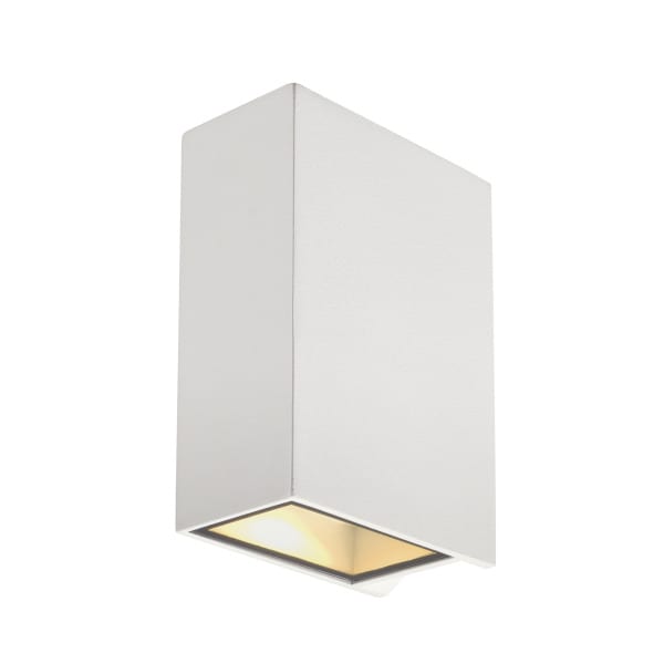 SLV - QUAD XL 2 Wandleuchte, eckig, weiss, LED, 2x3,2W, 3000K, up-down