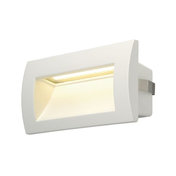 SLV - DOWNUNDER OUT LED M Wand- einbauleuchte, weiss