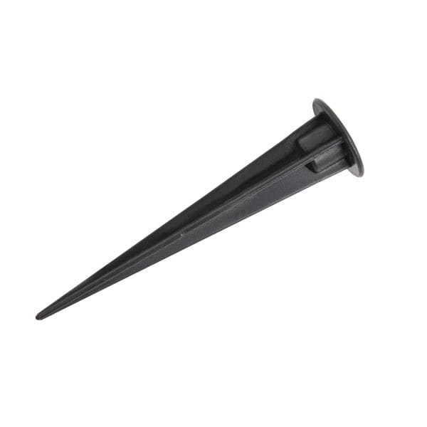 SLV - Kunststofferdspiess, schwarz, Länge 17,5cm