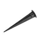 SLV - Kunststofferdspiess, schwarz, Länge 17,5cm