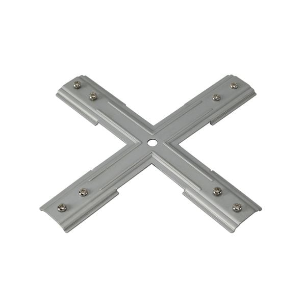 SLV - Stabilisator X-Verbinder für 1-Phasen HV-Stromschiene, nickel matt