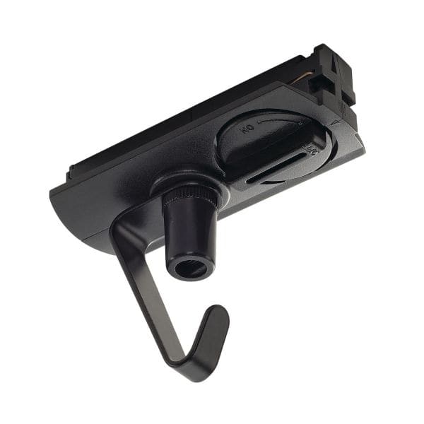 SLV - Adapter für 1-Phasen Hochvolt- schiene, schwarz, elektrisch, mit Haken