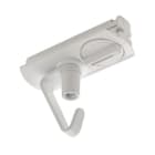 SLV - Adapter für 1-Phasen Hochvolt- schiene, weiss, elektrisch, mit Haken