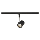 SLV - BIMA I Leuchtenkopf, schwarz, GU10, max. 50W, inkl. 1P.-Adapter