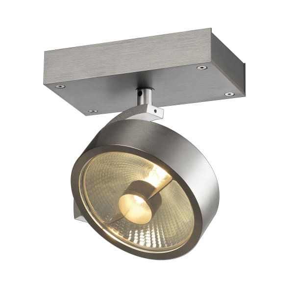 SLV - KALU 1 QPAR Deckenleuchte, alu-gebürstet, ES111, max. 75W