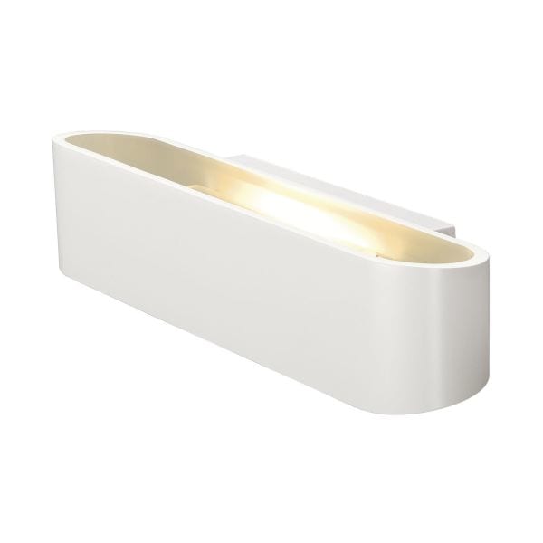 SLV - OSSA R7s 300 Wandleuchte, oval, weiss, R7s 118mm, max. 120W, up/down