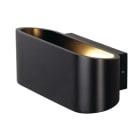 SLV - OSSA R7s Wandleuchte, oval, matt black, R7s 78mm, max. 100W, up/down
