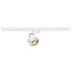 SLV - KALU TRACK QPAR111 Leuchten- kopf, weiss, inkl. 3P.-Adapter