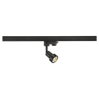 SLV - PURI Lampenkopf, schwarz, GU10 , max. 50W, inkl. 3P.-Adapter