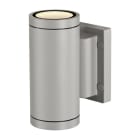 SLV - NEW MYRA UP/DOWN Wandleuchte, silbergrau, 2xGU10, max. 2x35W, IP55