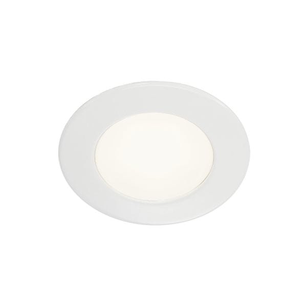 SLV - Downlight, DL 126 LED, rund, weiss, 2,8W LED, warmweiss,12V