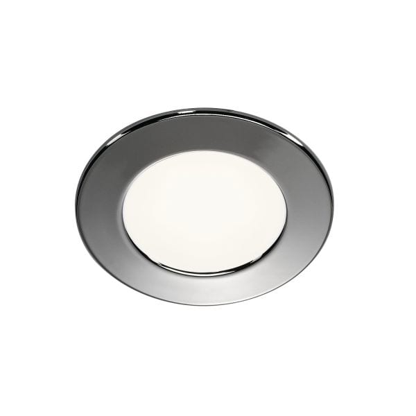 SLV - Downlight, DL 126 LED, rund, chrom, 3W LED, warmweiss, 12V