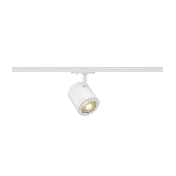 SLV - ENOLA_C Spot, rund, weiss, 9W LED, 3000K, 35°, inkl. 1P.-Adapter