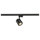 SLV - ENOLA_C 9 Spot, rund, schwarz, 9W, 3000K, 55°, inkl. 3P.-Adapter