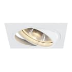 SLV - NEW TRIA I ES111 Downlight, eckig, mattweiss, max. 75W, inkl. Blattfedern