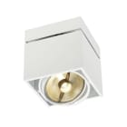 SLV - KARDAMOD SURFACE SQUARE ES111 SINGLE Deckenleuchte, eckig, weiss, GU10, max. 75W