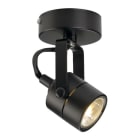 SLV - SPOT 79 230V Wand- und Deckenleuchte, schwarz, GU10, max. 50W