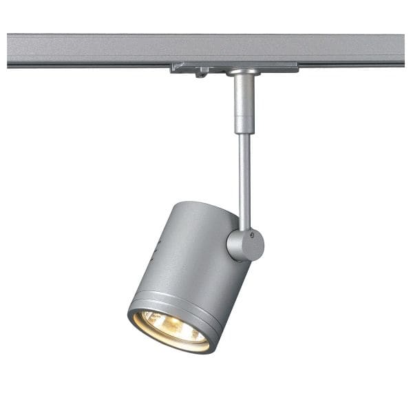 SLV - BIMA I Leuchtenkopf, silbergrau, GU10, max. 50W, inkl. 1P.-Adapter