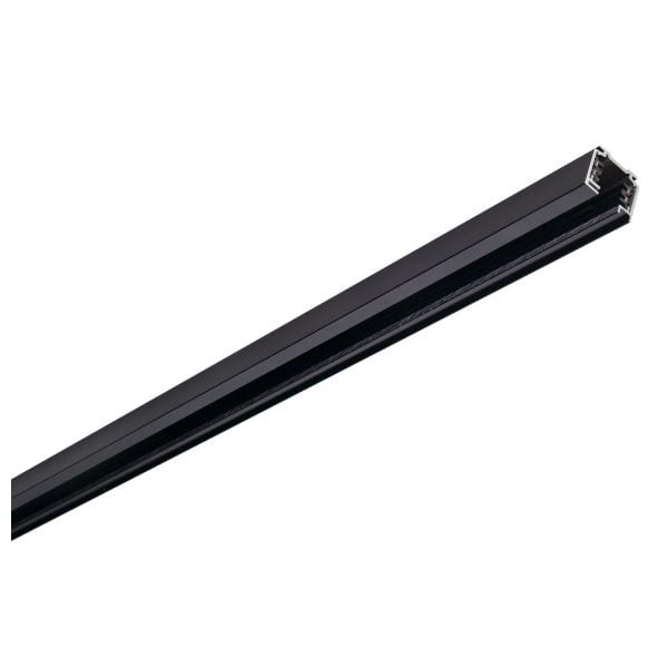 SLV - EUTRAC 3-Phasen Stromschiene, schwarz, 1m