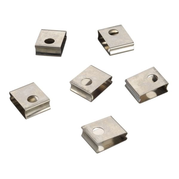 SLV - EUTRAC Federclip für 3 Phasen Einbauschiene ( 6er Pack )