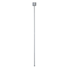 SLV - EUTRAC Pendelabhängung für 3-Phasenstromschiene, silber- grau, 120cm