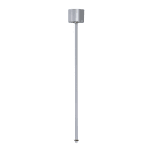 SLV - EUTRAC Pendelabhängung für 3-Phasenstromschiene, silber- grau, 60cm