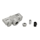 SLV - EUTRAC 3-Phasen Stromschienen- adapter, grau inkl. Montagezubehör