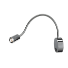 SLV - DIO FLEX PLATE LED Wandleuchte chrom, 1x1W, warmweiss, 3000K