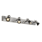 SLV - ASTO IV Wand- und Deckenleuchte, alu-brushed, 4xGU10 Spot, max. 75W